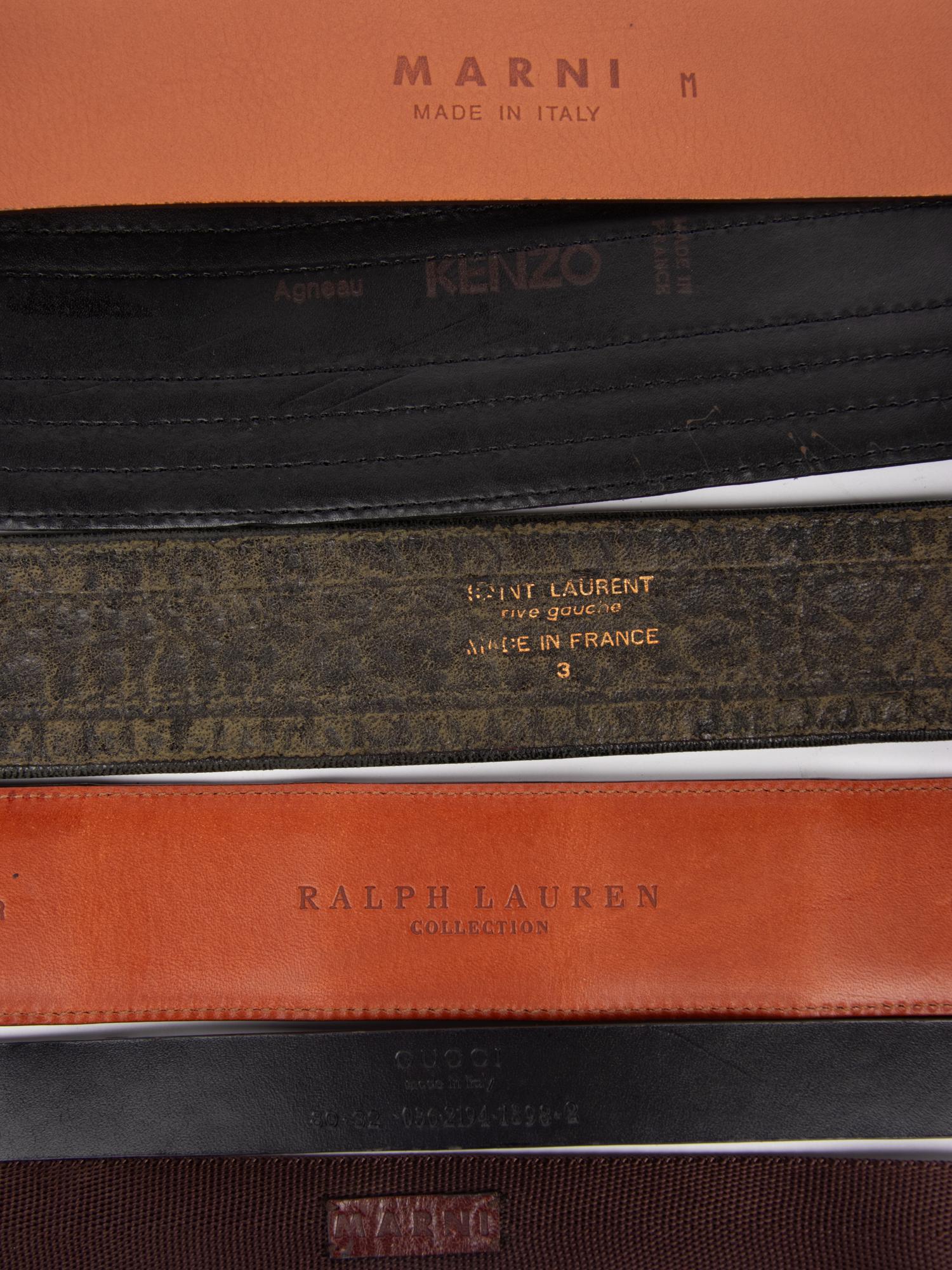 Various Designers, Eleven Belts