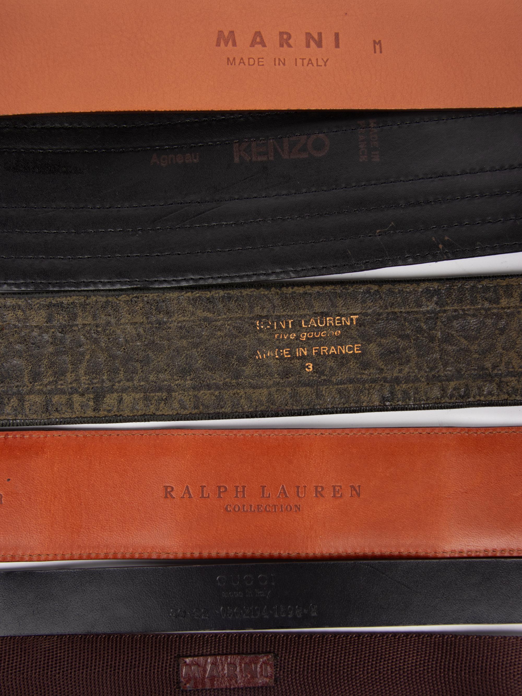 Various Designers, Eleven Belts