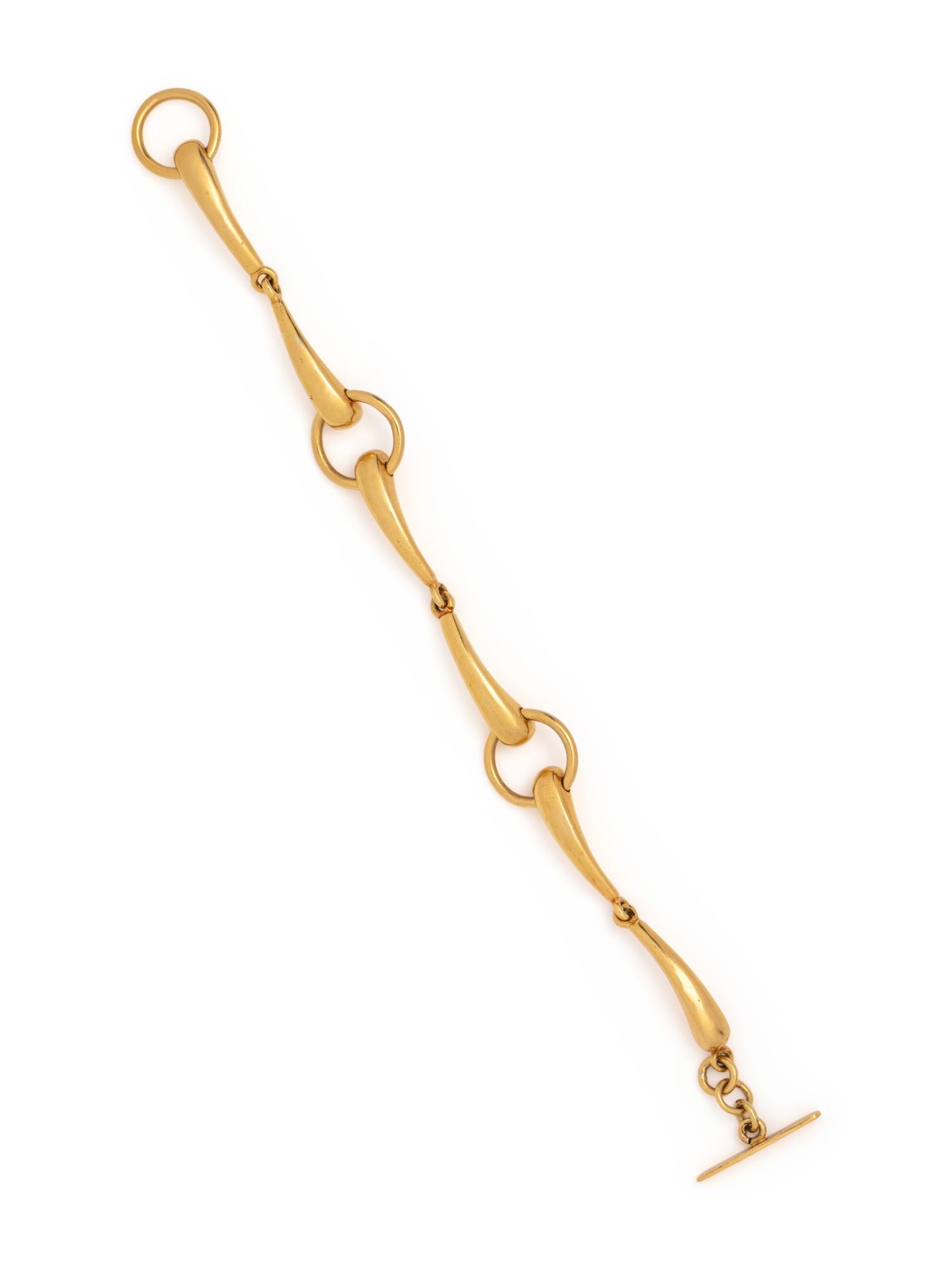 YELLOW GOLD BRACELET