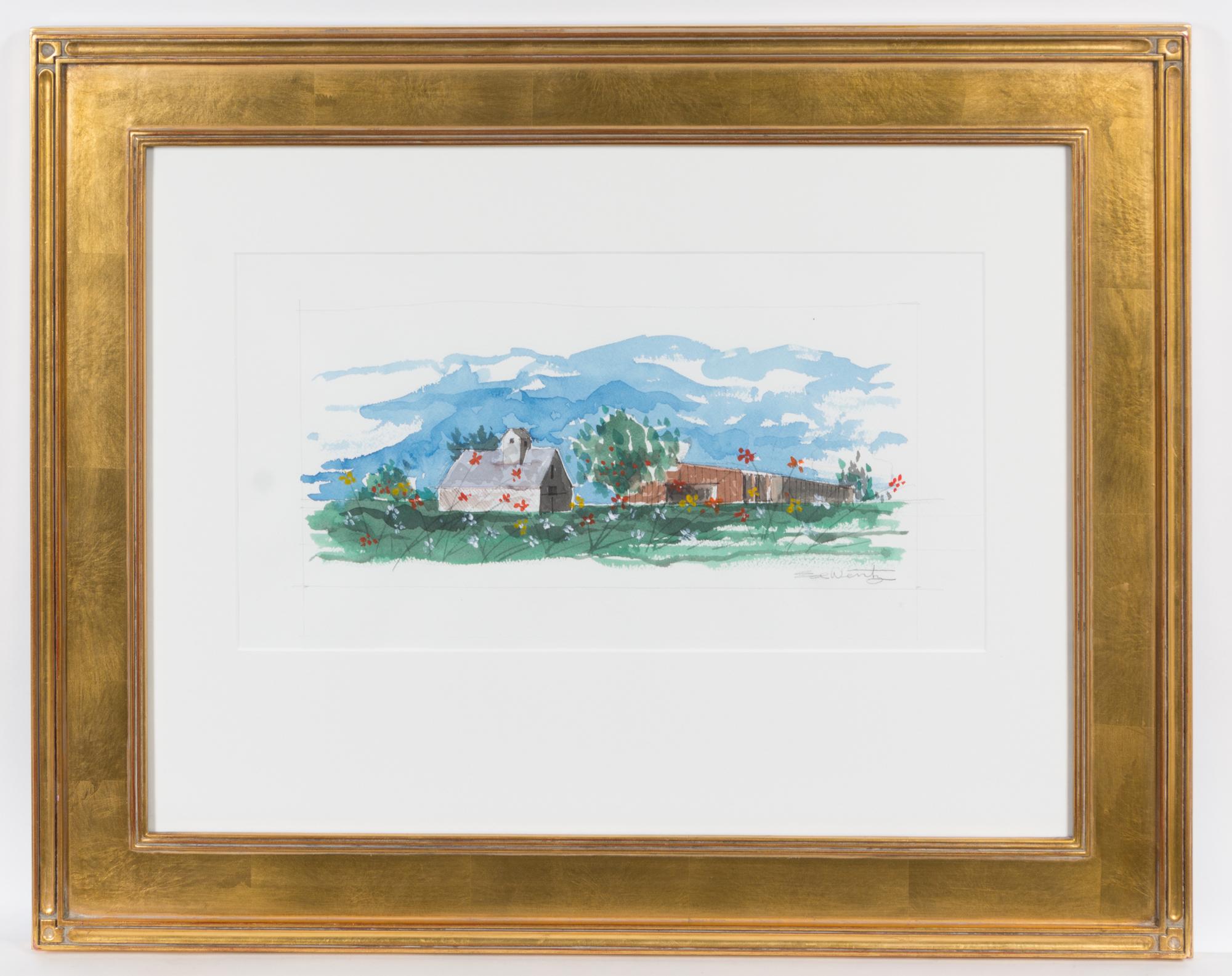 Ed Wentz, (20th century), A group of four works