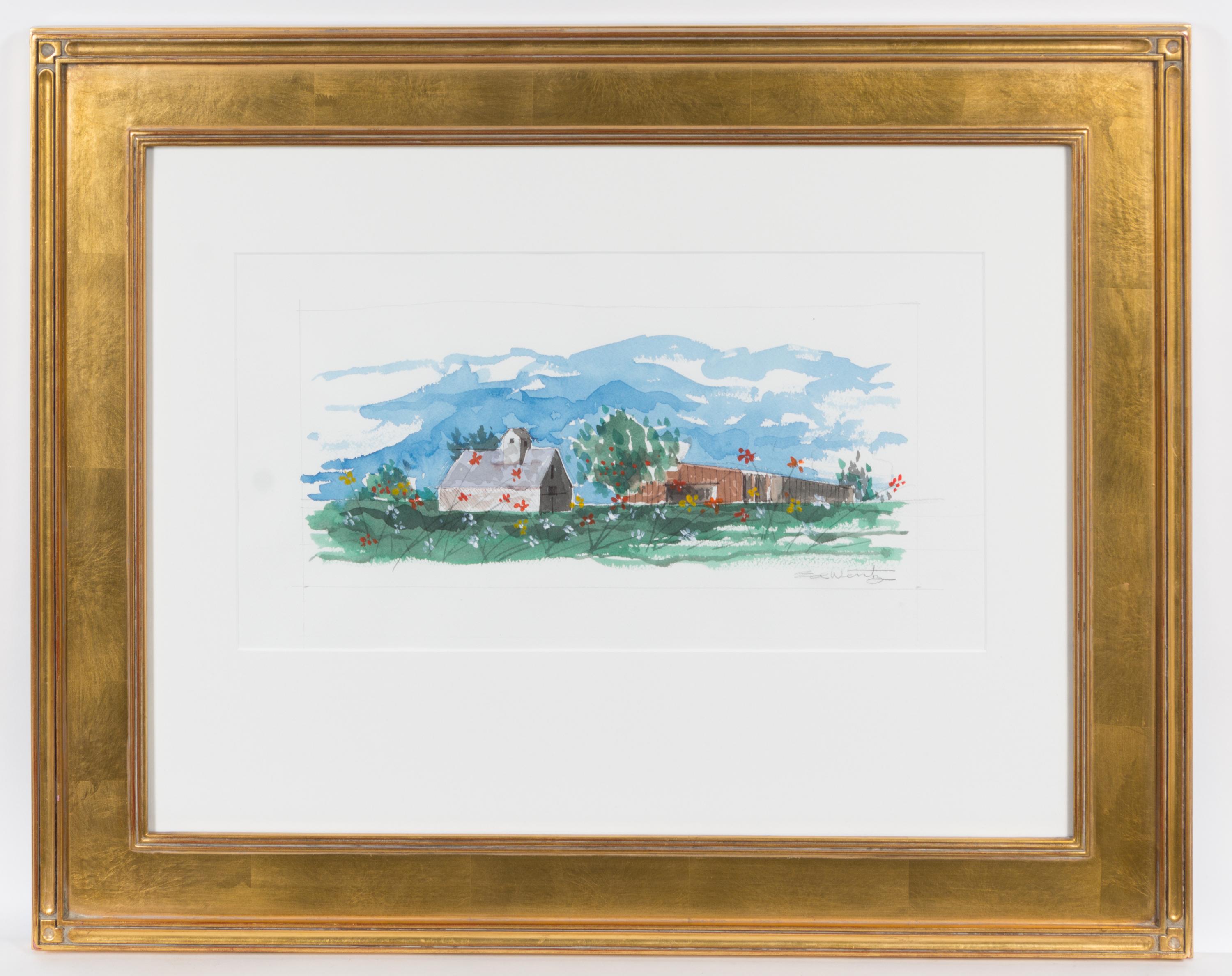 Ed Wentz, (20th century), A group of four works