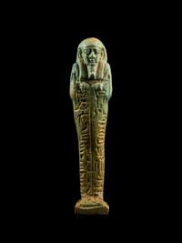 An Egyptian Faience Ushabti
