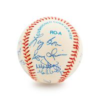 A Group of 19 Los Angeles Angels Signed Baseballs,
