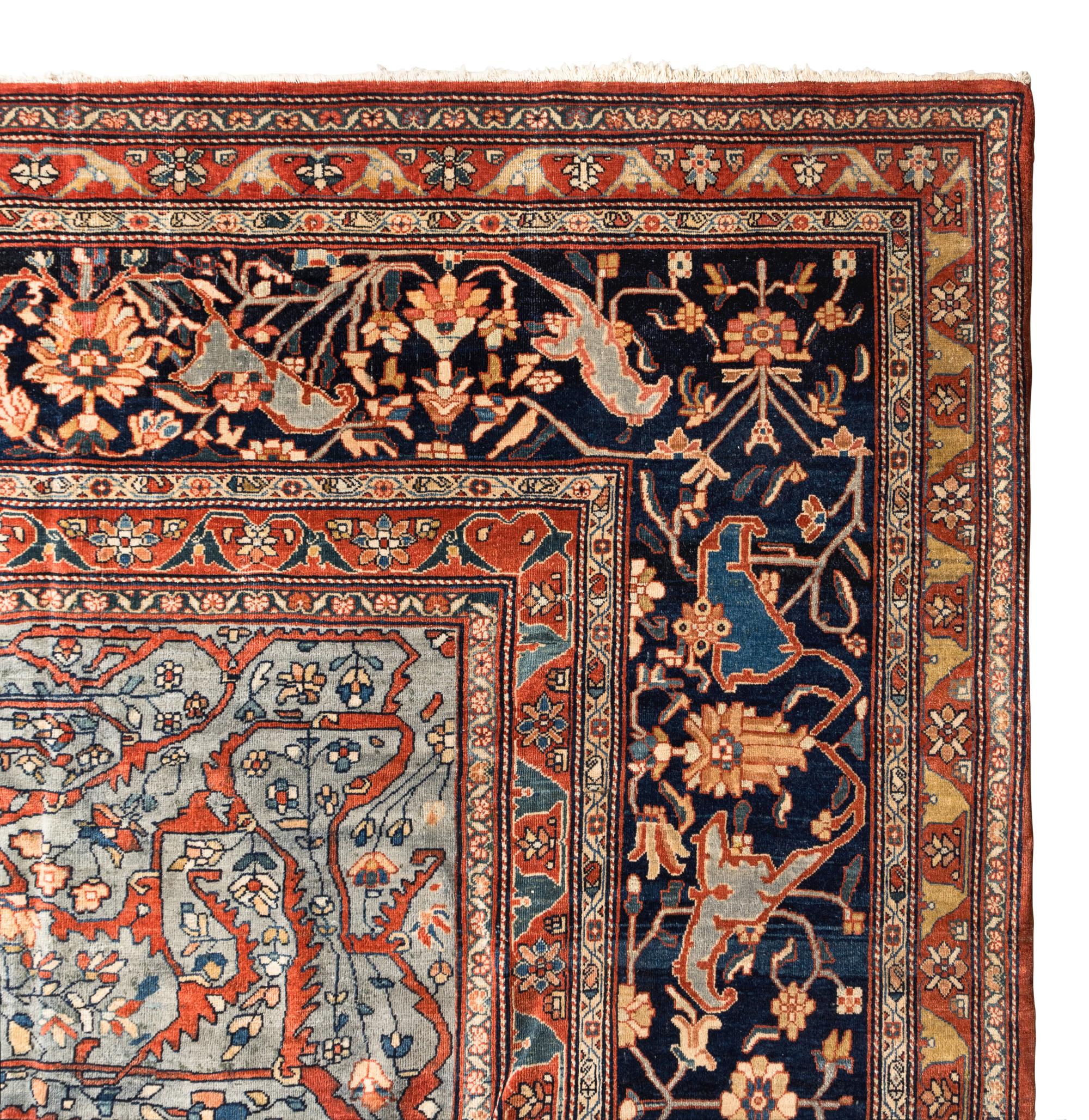 A Large Feraghan Sarouk Rug