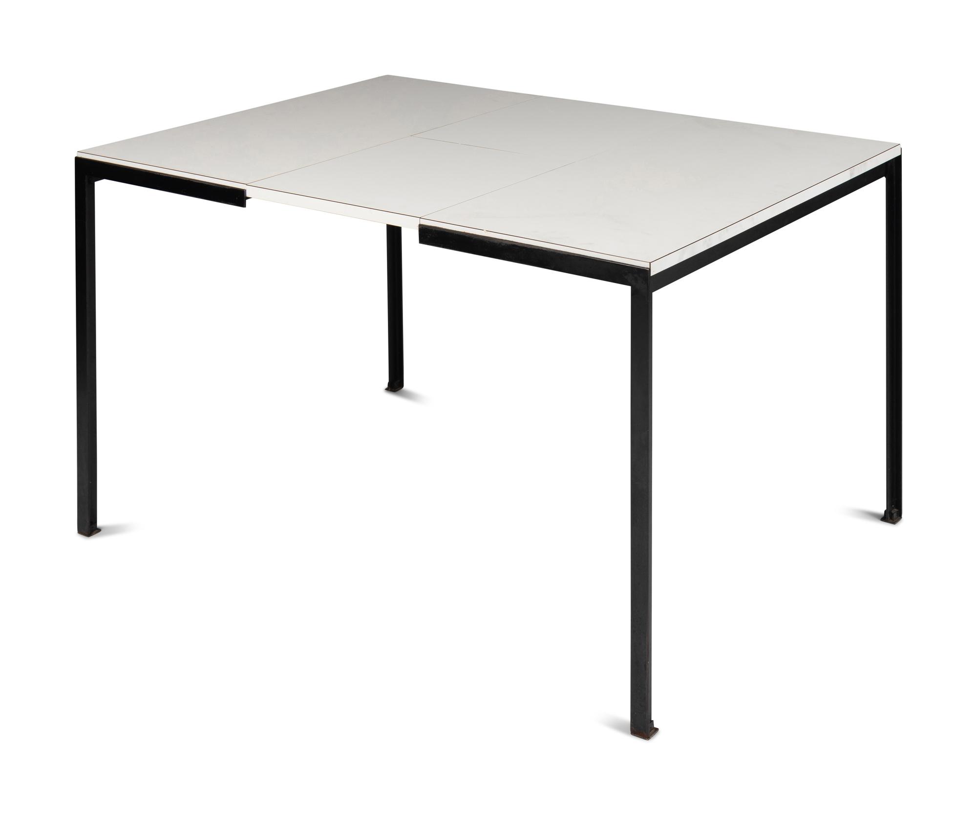 T-Angle Dining Table with Concealed Leaf Knoll, USA