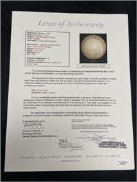 A 1936 Philadelphia Phillies Team Signed Autograph Baseball Featuring Chuck Klein (JSA Letter Of Authenticity)