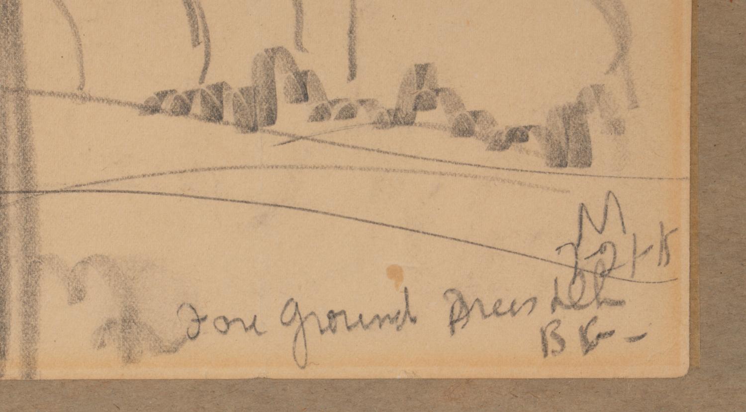 Untitled (Landscape) , 1915