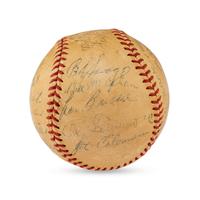 A 1948 Philadelphia Athletics Team Signed Autograph Baseball Featuring Al Simmons (Beckett Authentication Services)
