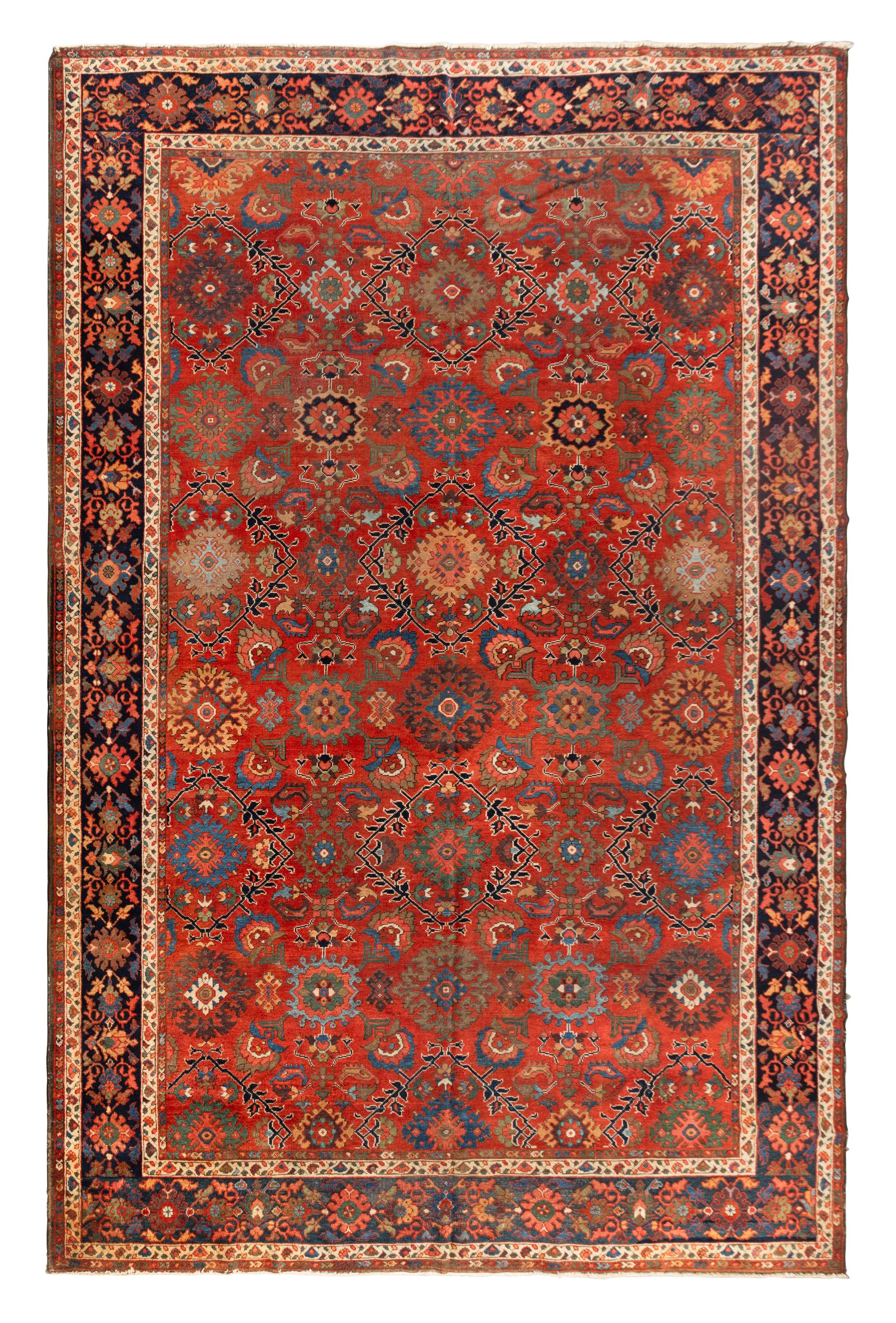 A Heriz Rug