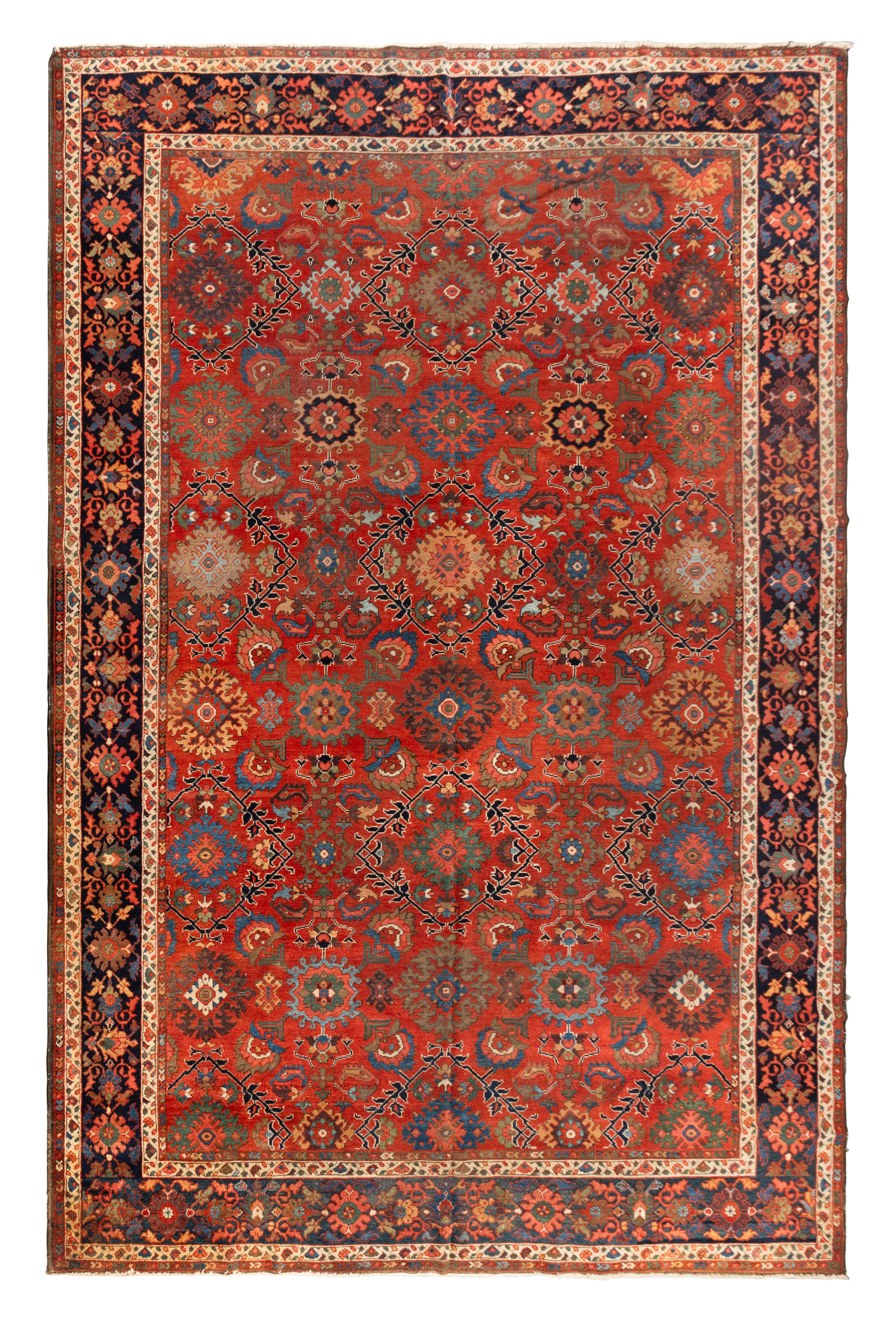 A Heriz Rug