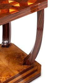 A Pair of Art Deco Style Parquetry Side Tables