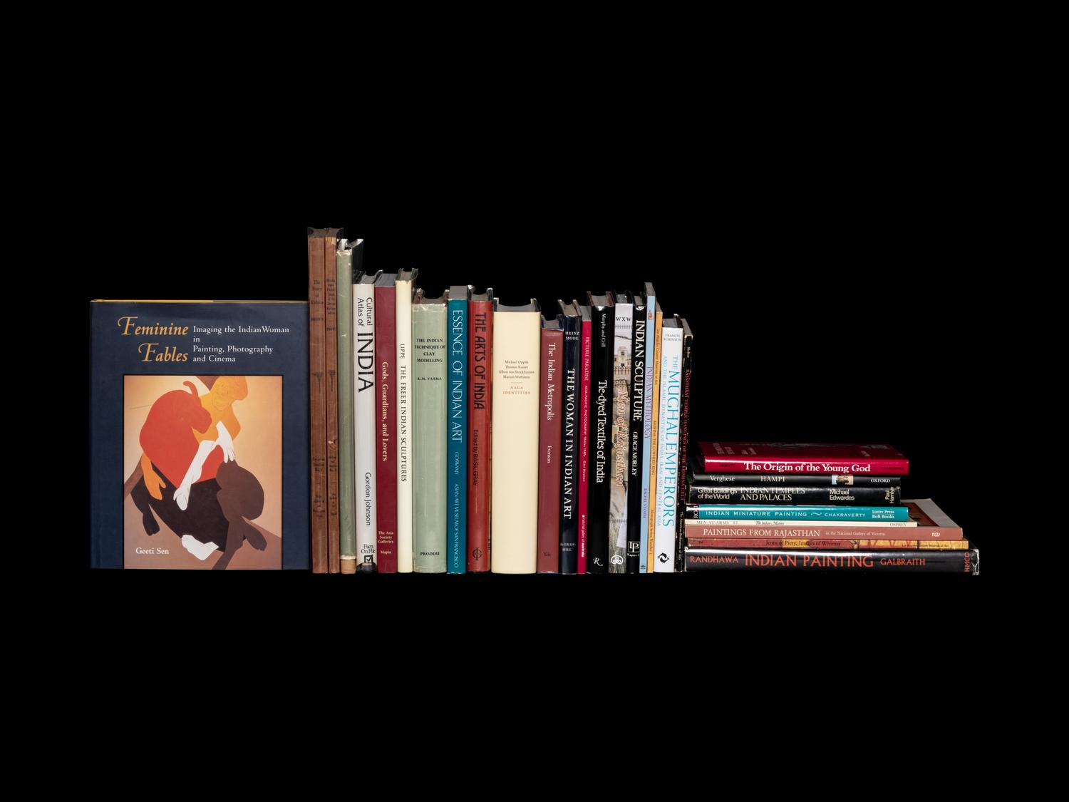 [ARTS AND CULTURE OF INDIA] A group of works about the Arts and Culture of India, comprising: