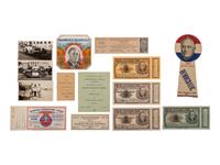 [ROOSEVELT, Franklin Delano (1882-1945). A large group of broadsides, pamphlets, tickets, and other campaign ephemera.