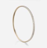 A diamond and white gold bangle bracelet, Tiffany & Co. Belgium