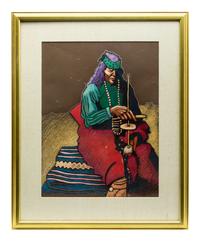 Seated Indian