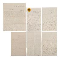 [CIVIL WAR]. Letter archive of Private Aubert E. Humiston, Co. K, 81st Ohio Volunteer Infantry regiment.