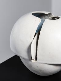 Untitled Split Sphere with Blade, c. 1975 from the Reveal/Conceal Series
