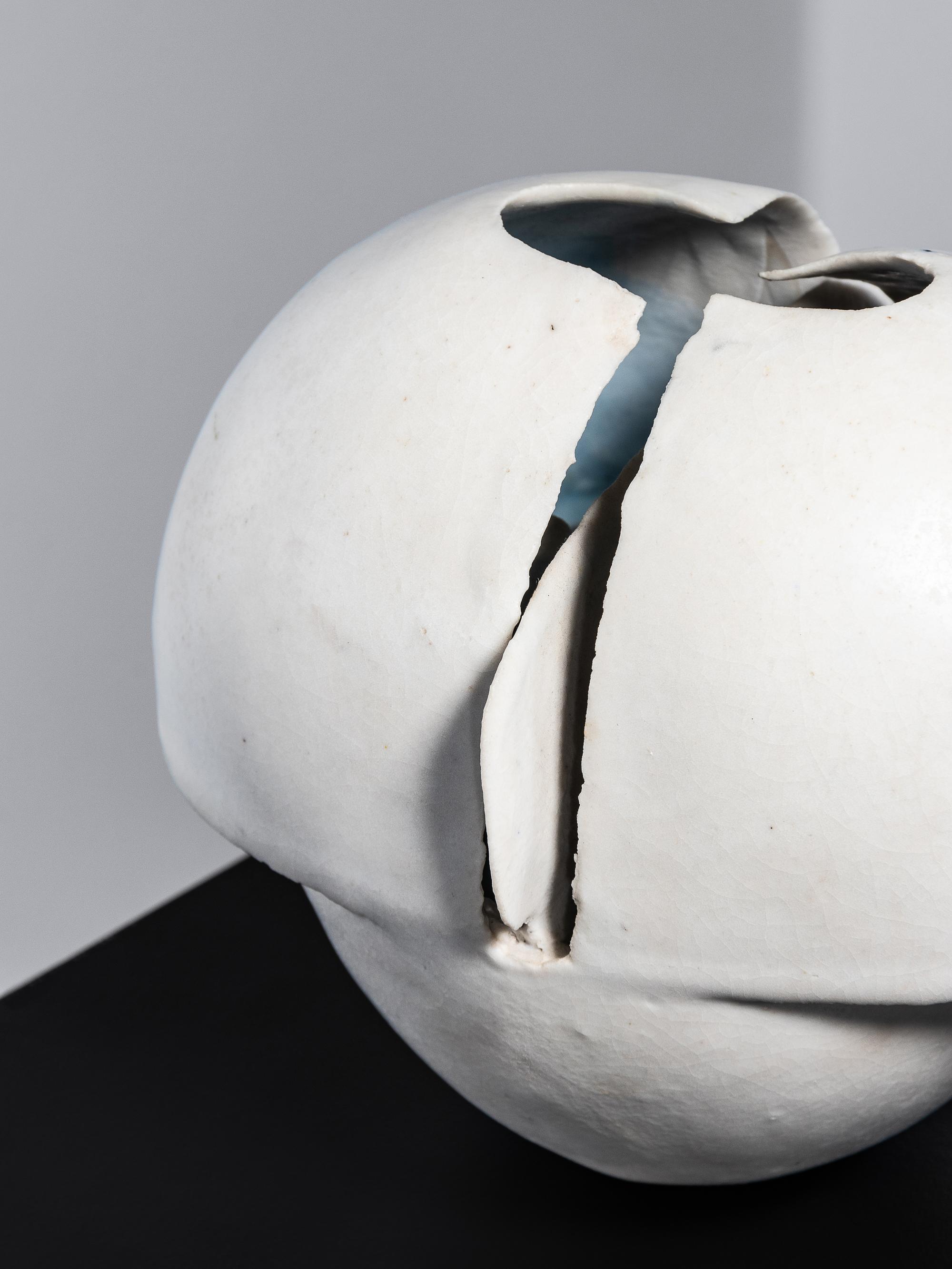 Untitled Split Sphere with Blade, c. 1975 from the Reveal/Conceal Series