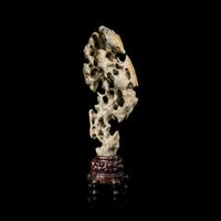 A Chinese Scholar's Rock, 20th Century — 近代 賞石一座