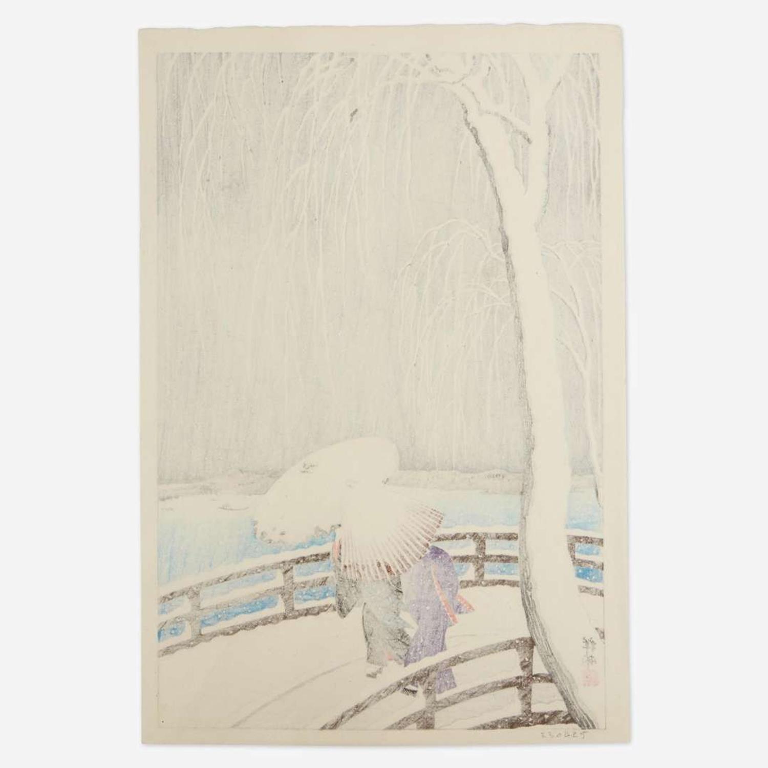 Ohara Koson 浮世绘 (Japanese b.1878-d.1945)
