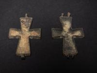 A Byzantine Bronze Reliquary Cross
