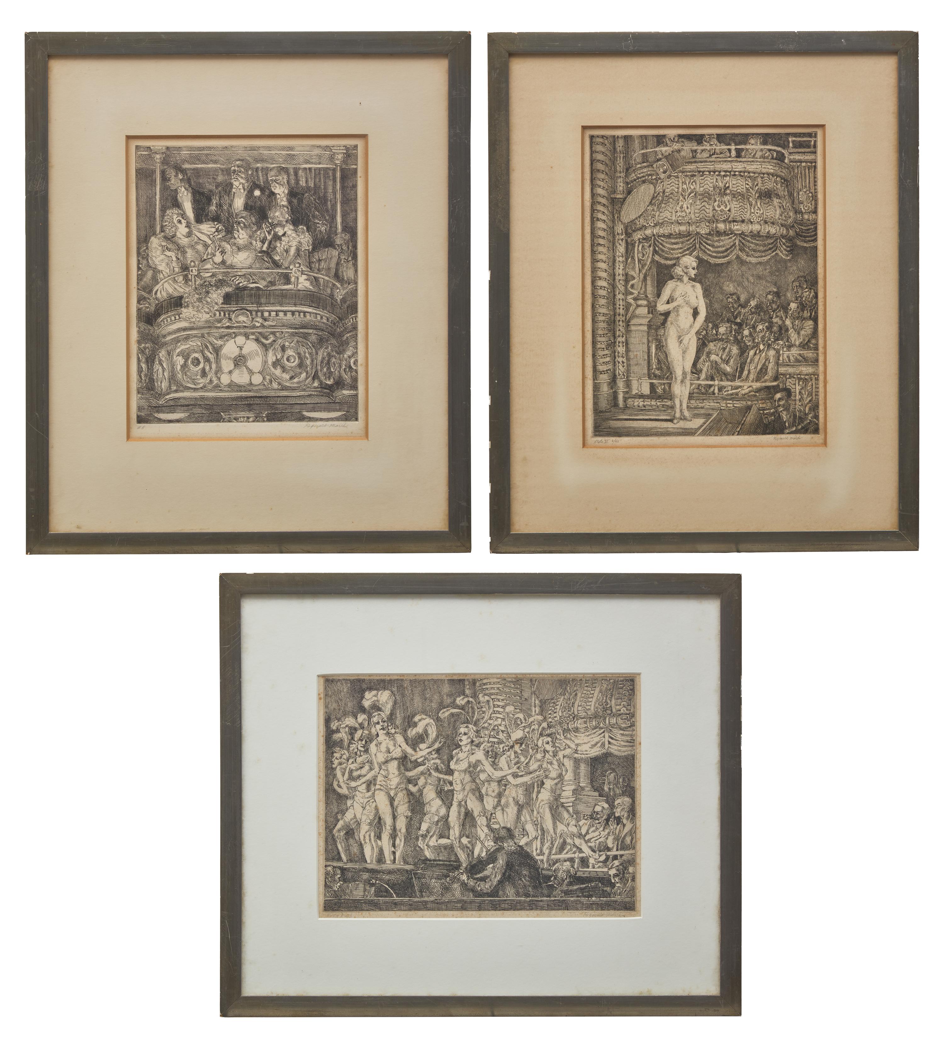 Box at the Metropolitan , 1934; Striptease at New Gotham , 1935; and Minsky's New Gotham Chorus , 1936 (3 works)