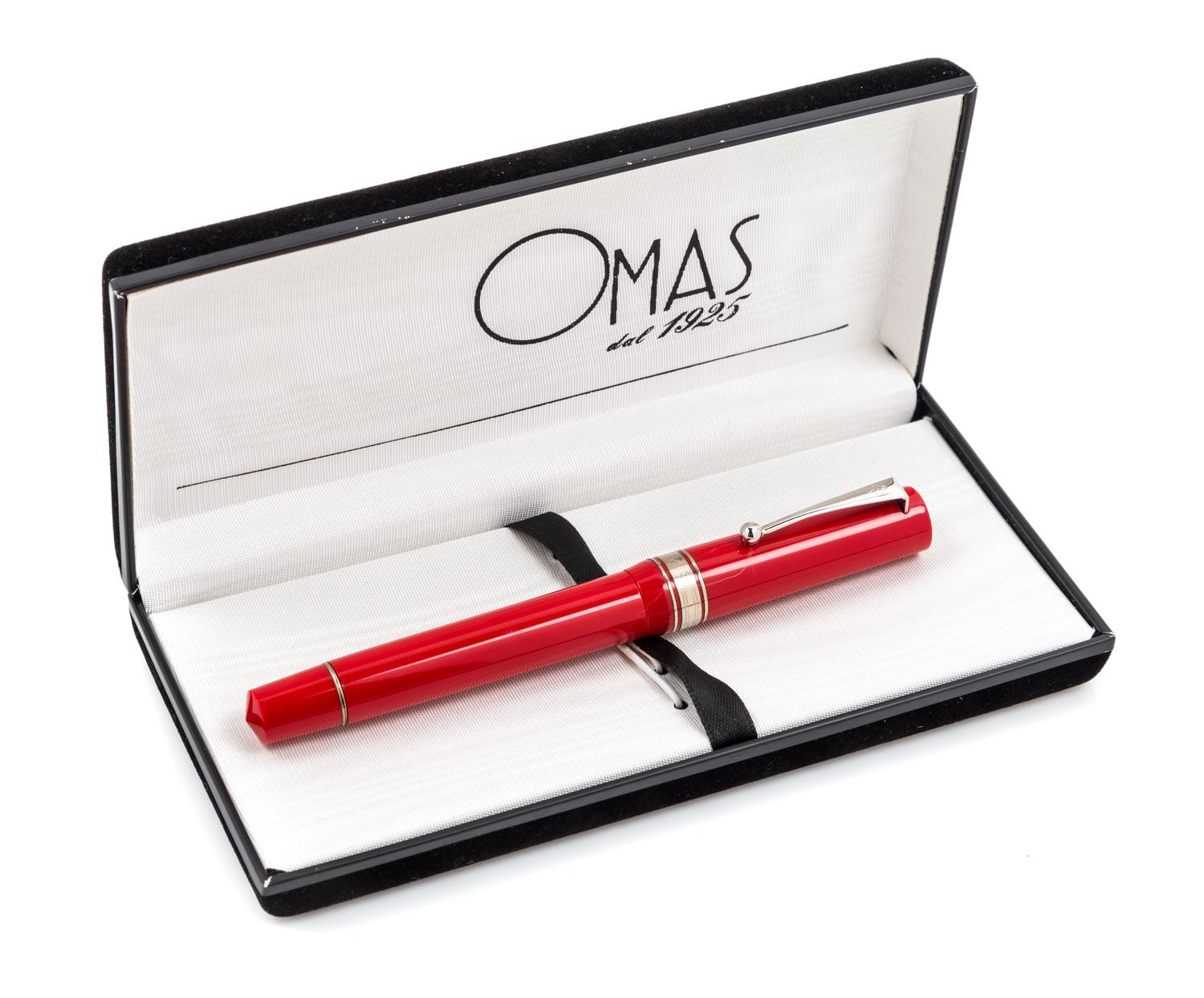 An Omas Ferrari: 348 Challenge Special Edition Fountain Pen