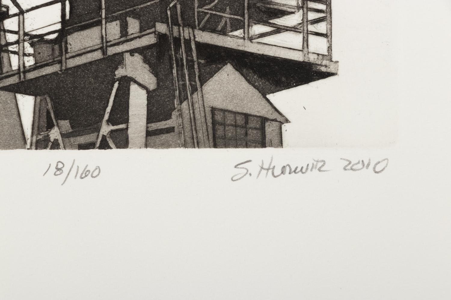 Collection of eight prints from the Print Club of Albany