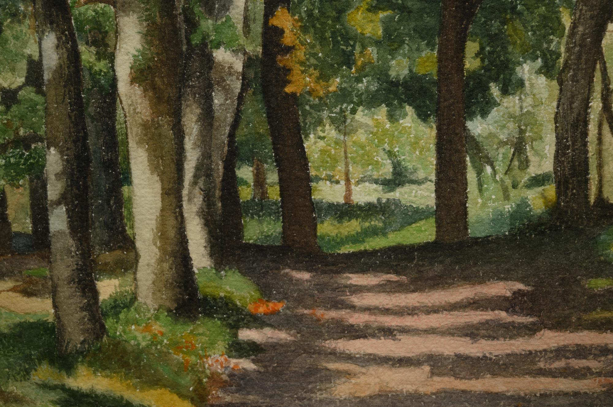 Bosco alle Cascine , c. 1880s