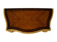 A Louis XV Style Gilt Bronze Mounted Kingwood and Painted Panel-Inset Cabinet — 20TH CENTURY