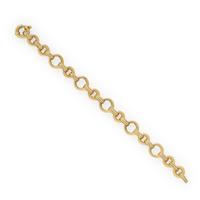 Aaron Basha, Yellow Gold and Diamond Bracelet
