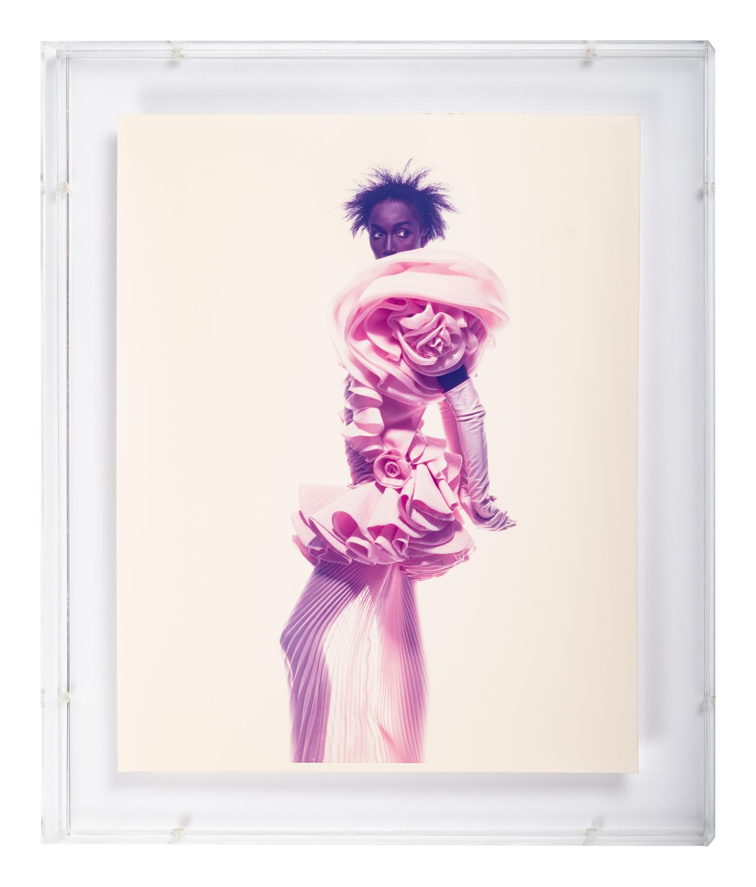 Yves Saint Laurent, Braque Inspired Fashion, Katoucha Niane, Paris