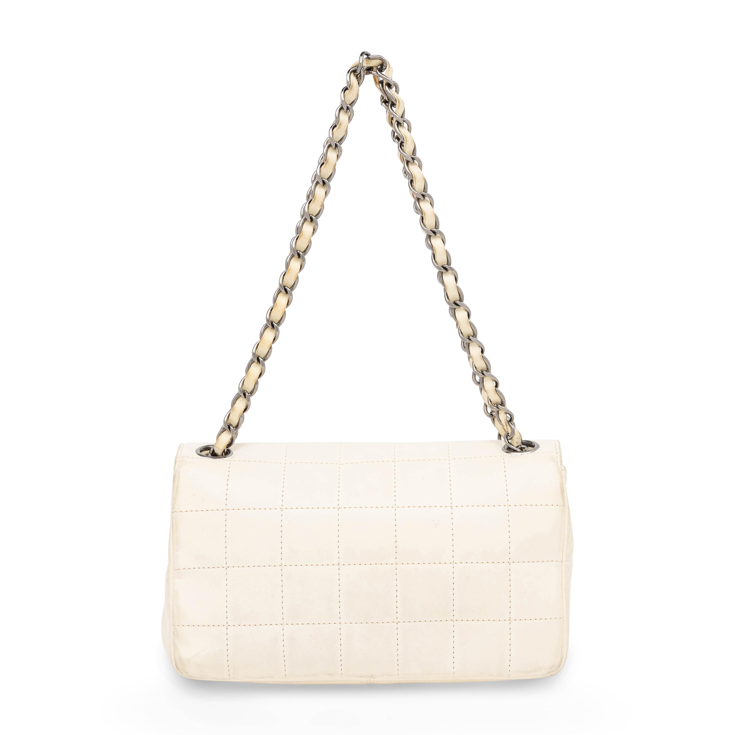 Chanel, Front-Pocket Bicolor Flap Bag