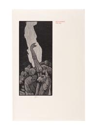MOSER, Barry. A suite of 18 proof wood-engraved plates by Barry Moser for an unrealized edition of Dante’s Inferno. [ca 1984]. 293 x 190 mm. EACH SIGNED BY MOSER; and 2 additional trial proofs with letterpress in red for the same, each SIGNED BY MOSER.