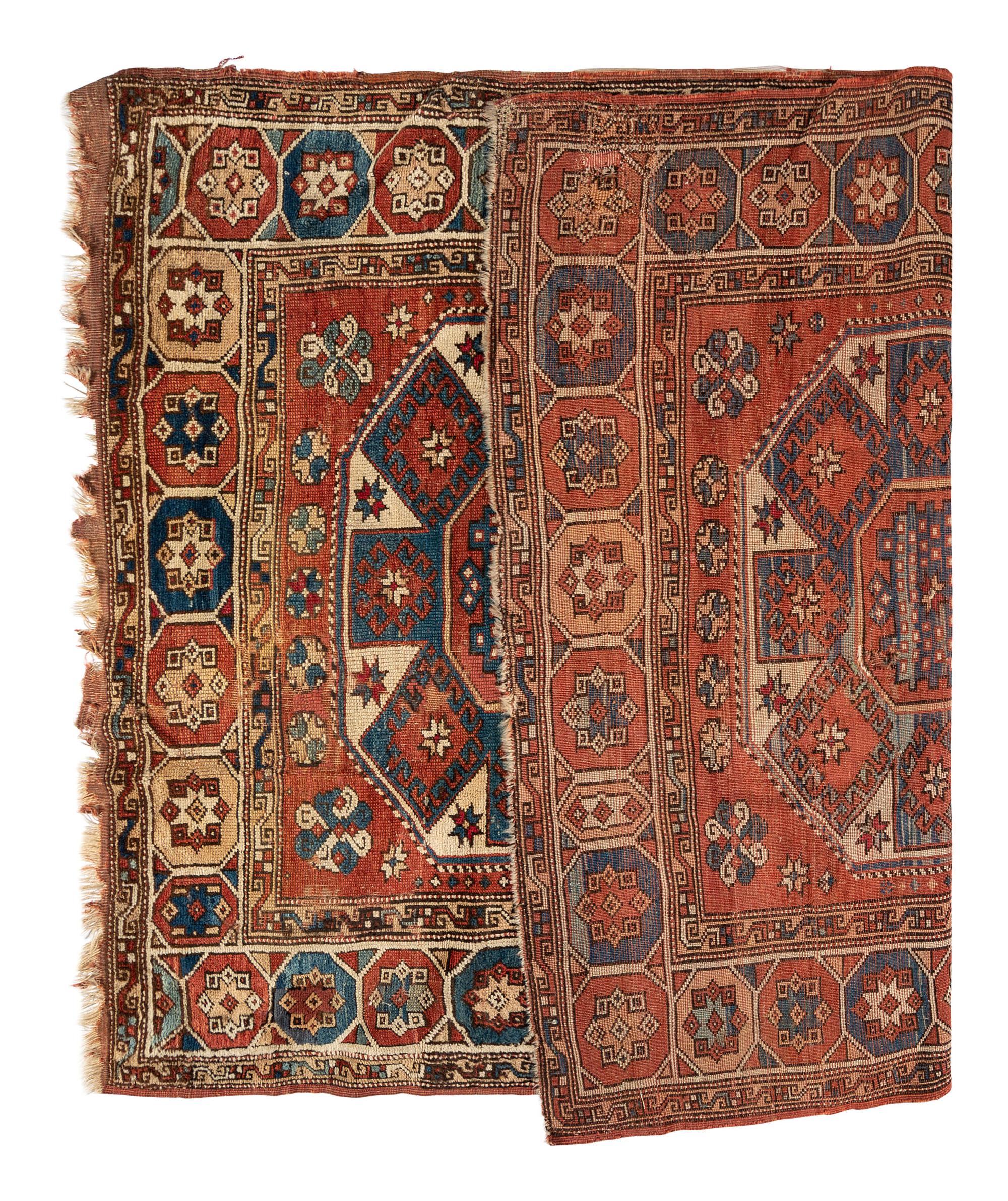 A Kuba Wool Rug