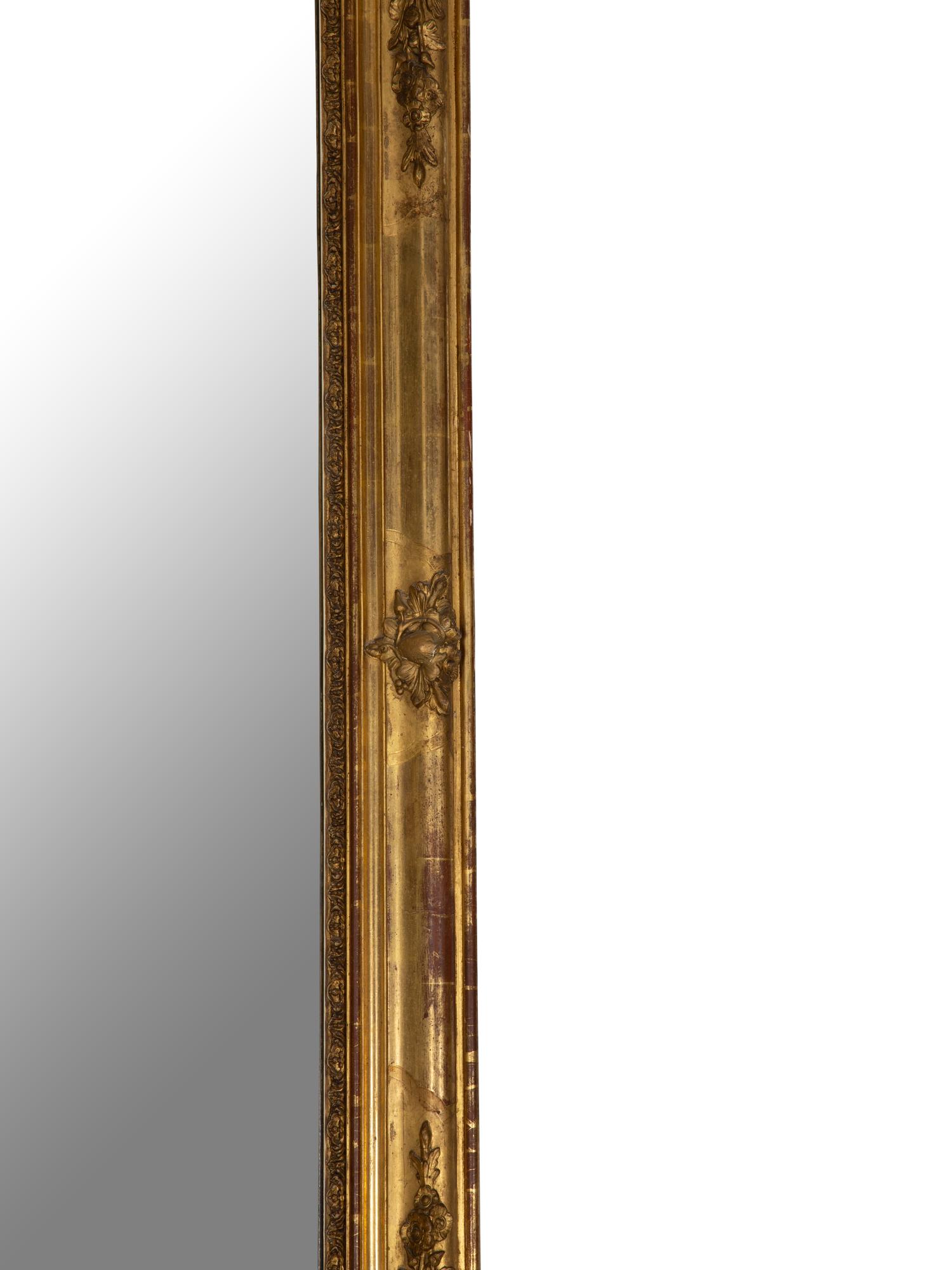 A Louis Philippe Giltwood Mirror