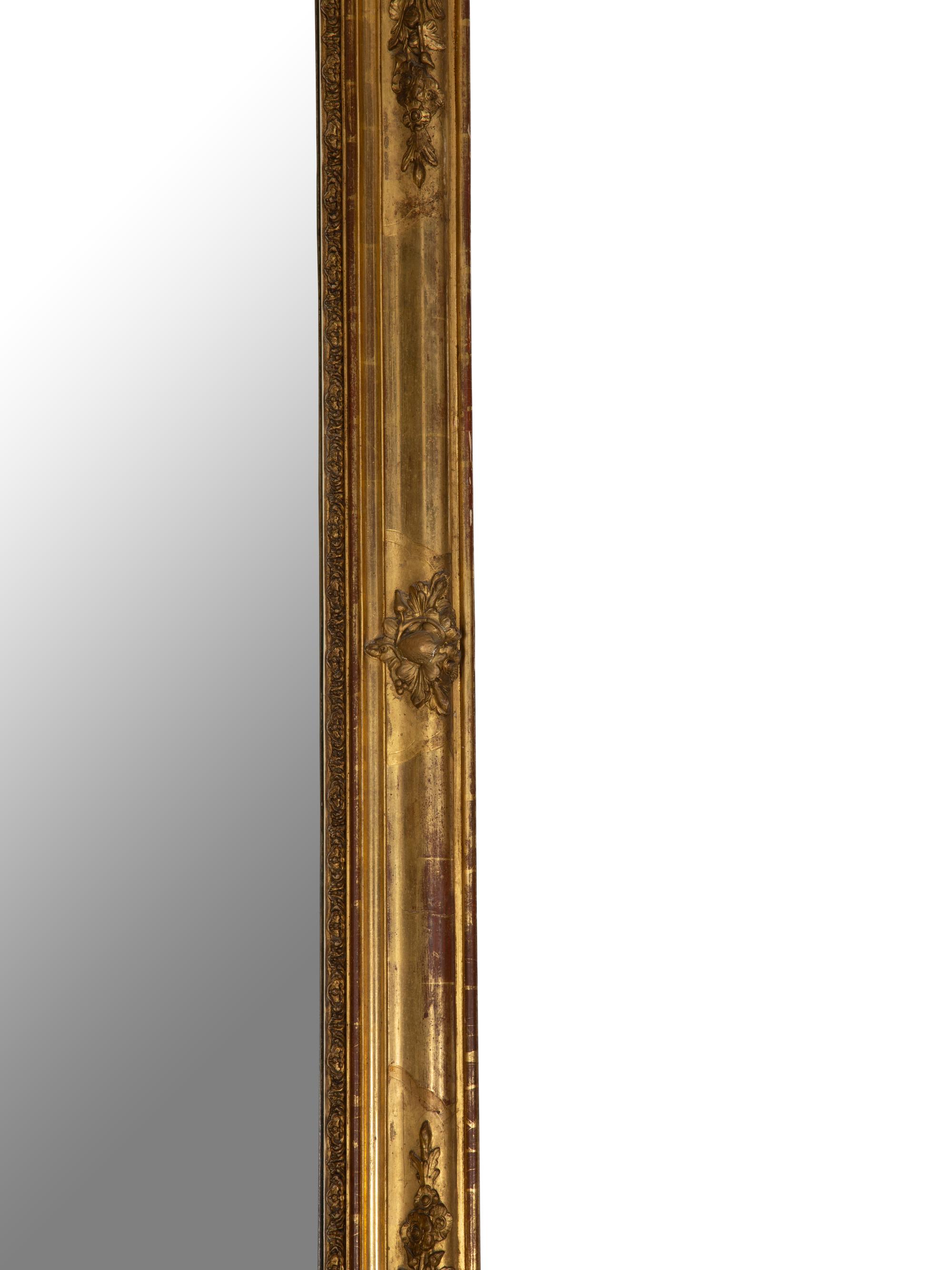 A Louis Philippe Giltwood Mirror