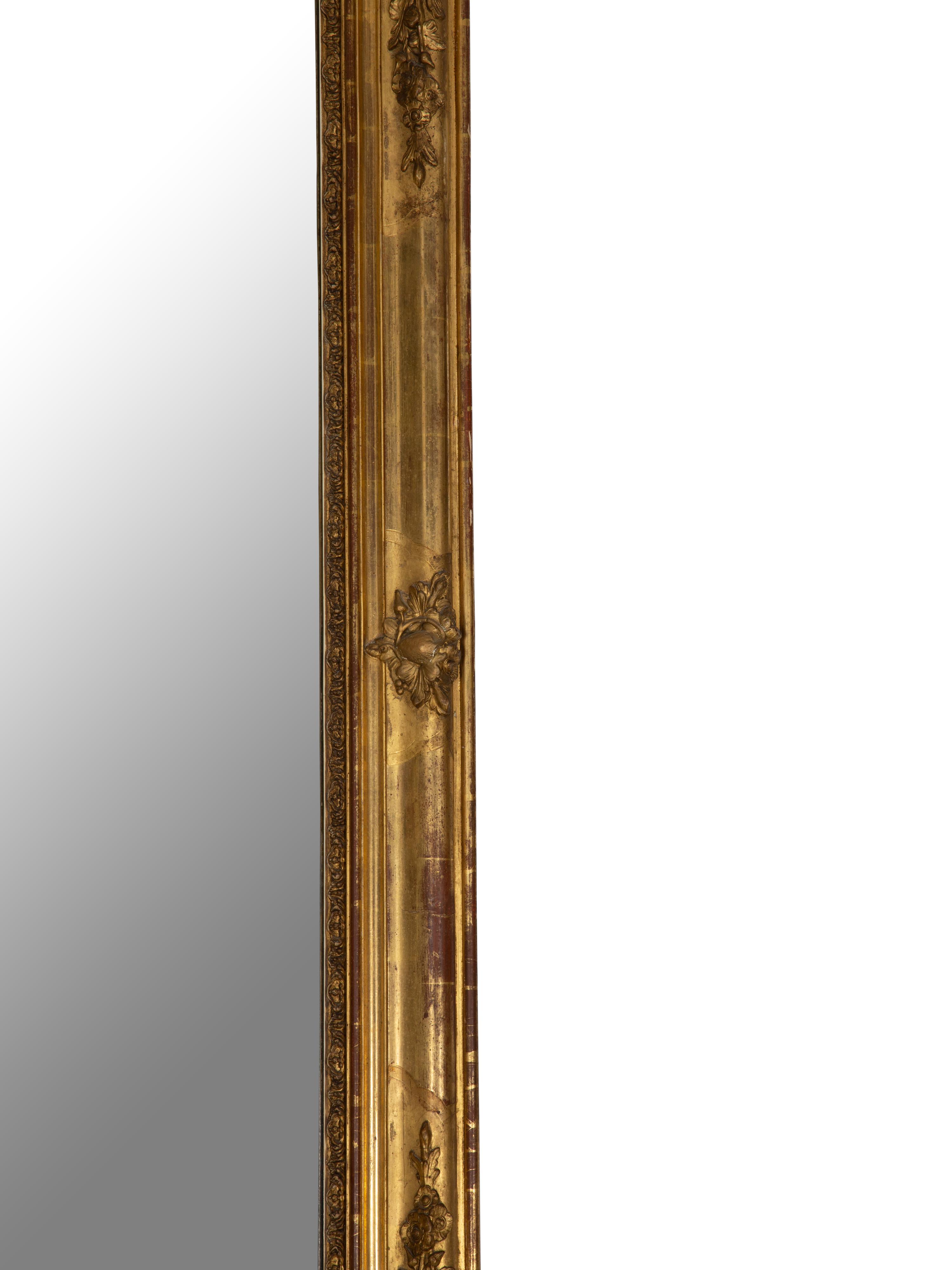 A Louis Philippe Giltwood Mirror