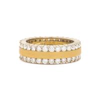 Diamond and Bicolor Gold Ring