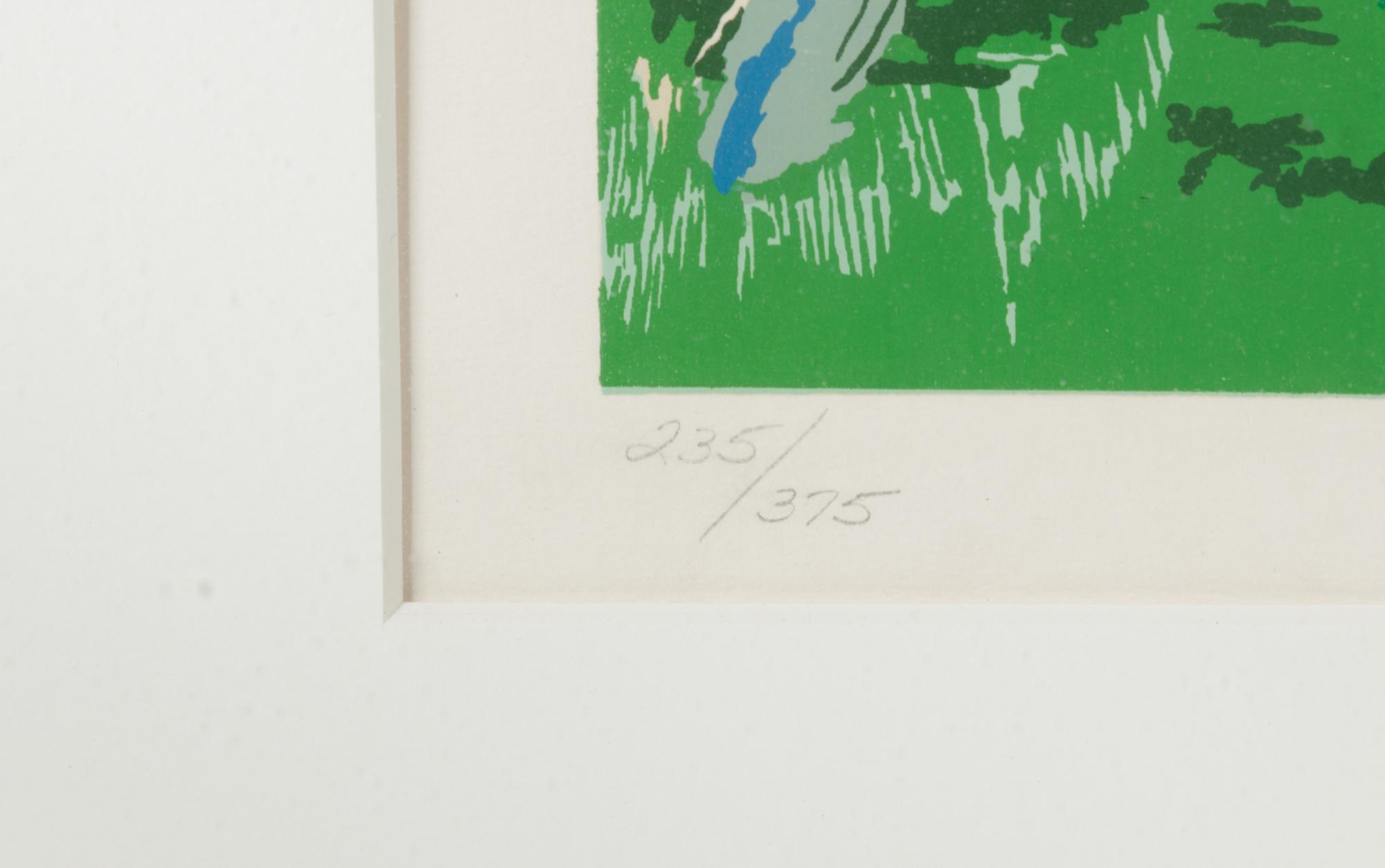 A 1988 Super Bowl XXII "In the Pocket" LeRoy Neiman Serigraph,