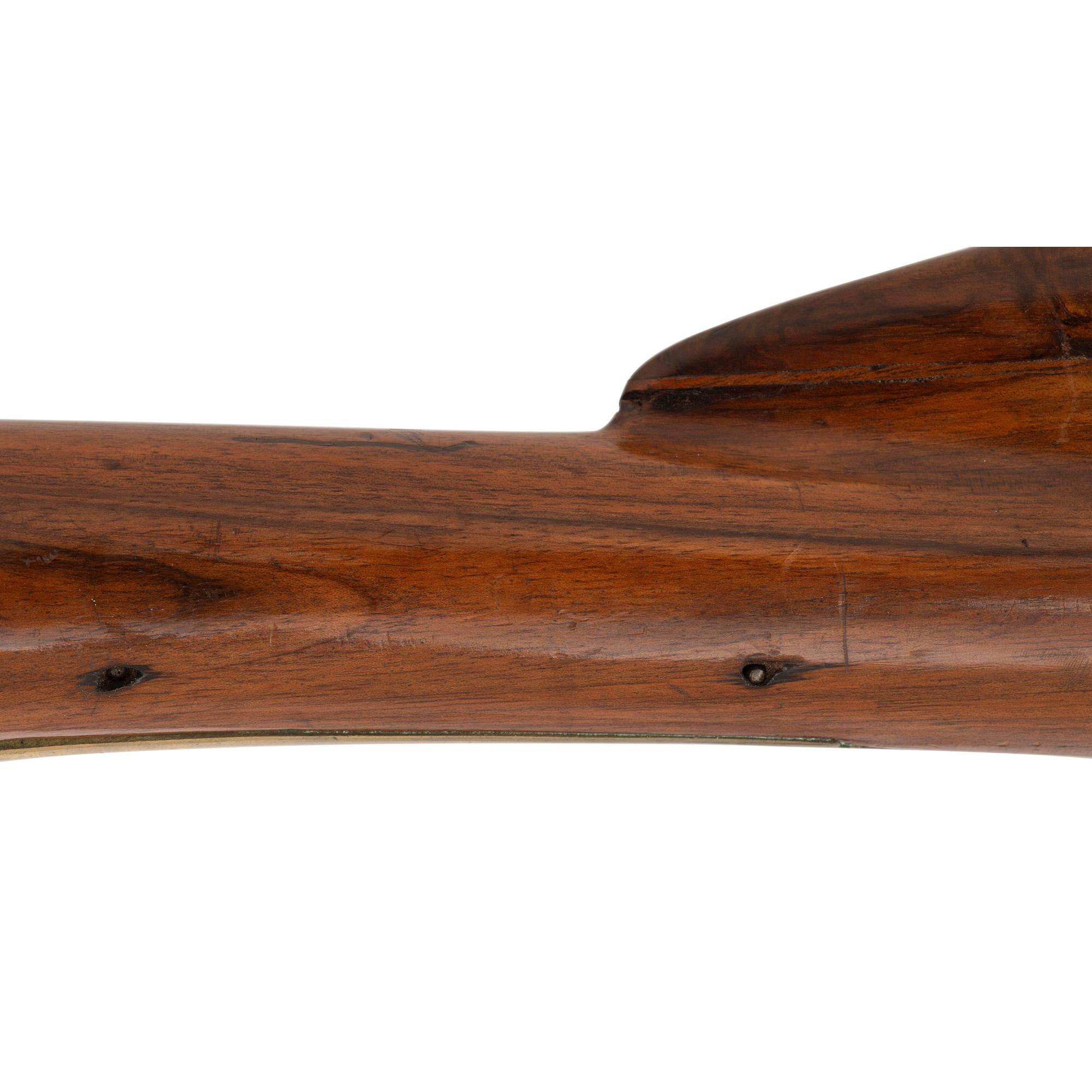 English Brass Barrel Flintlock Coaching Carbine (Blunderbuss) Marked Joiner