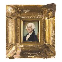 American School 19th Century, A Portrait Miniature of George Washington