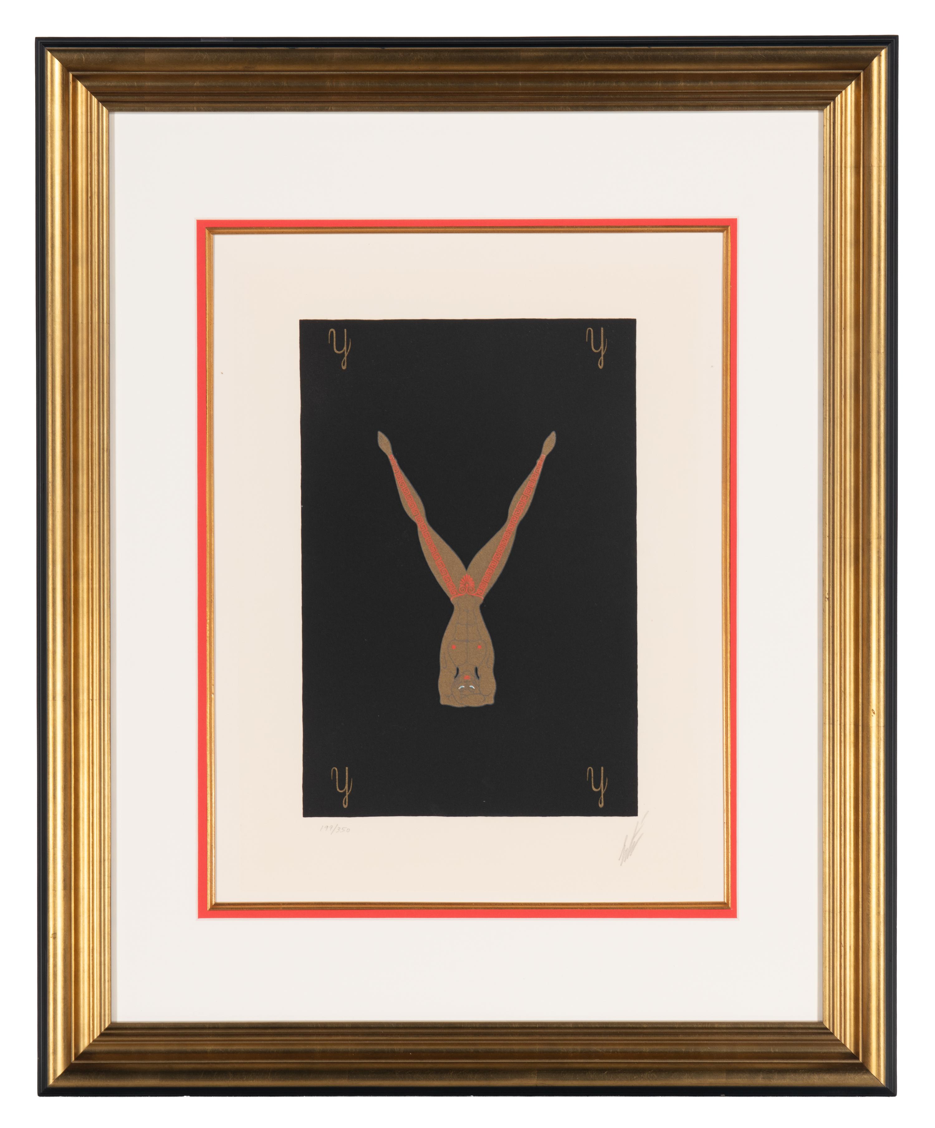Six Alphabet Lithographs