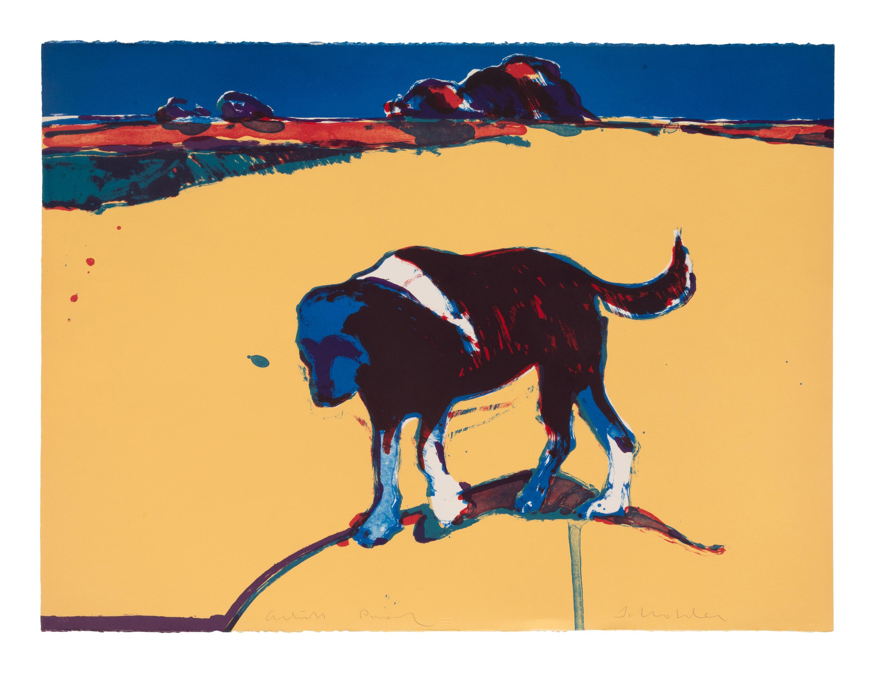 Pueblo Dog , Artist's Proof