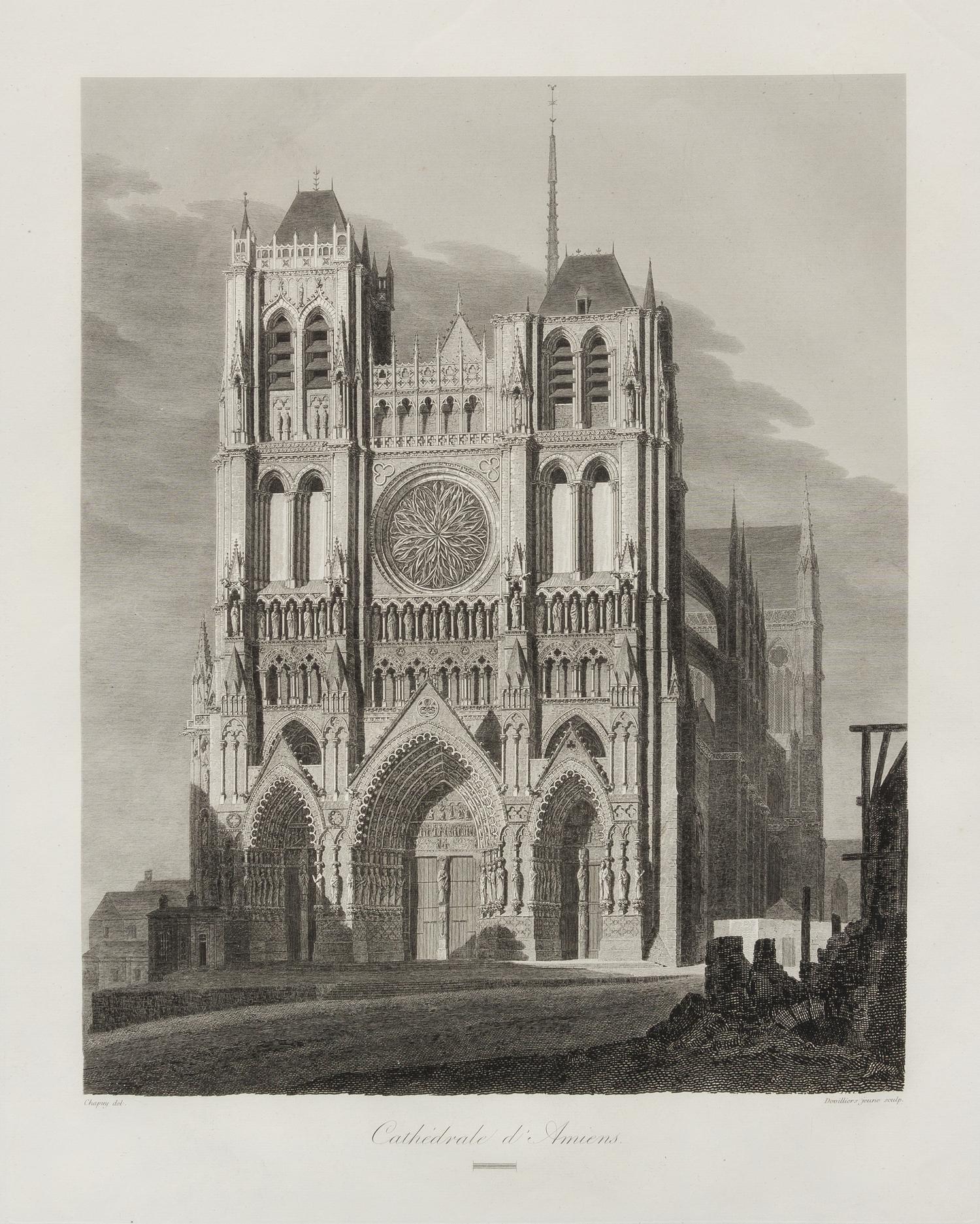 Various Artists, (19th Century), A group of architectural etchings consisting of Meryon Charles, La Rue des Toiles, Bourges; Frederick