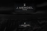 J. Mendel Mink-Trimmed Wool Skirt Suit