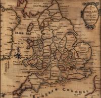 An English Needlepoint Map