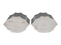 A Pair of George III Silver Tea Caddies