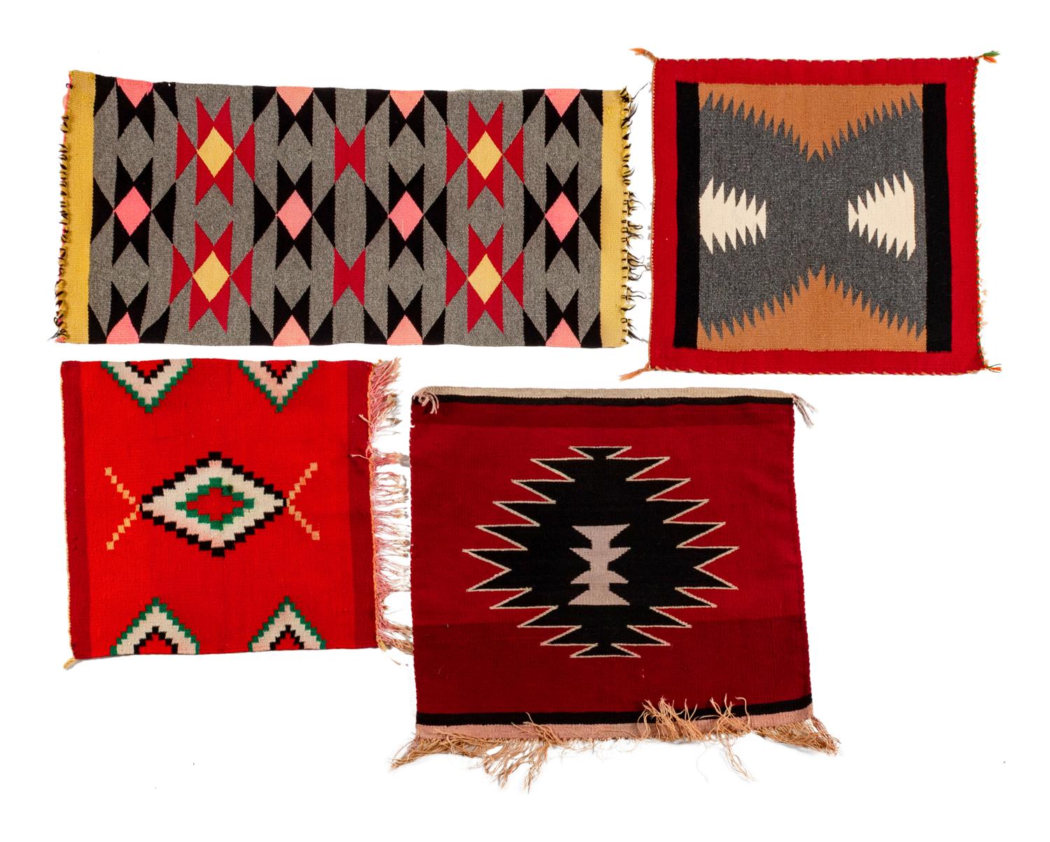 Navajo Germantown Samplers, Group of Four