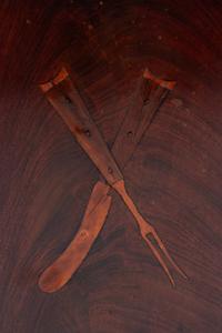 A Federal Mahogany Knife Box
